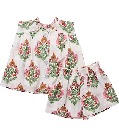 Pink Chicken Girls Misha Top & Shorts 2-Piece Set