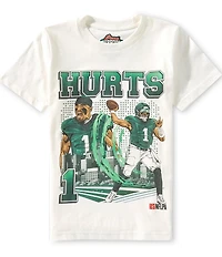 Planet Euphoria Big Boys Short Sleeve Jalen Hurts T-Shirt