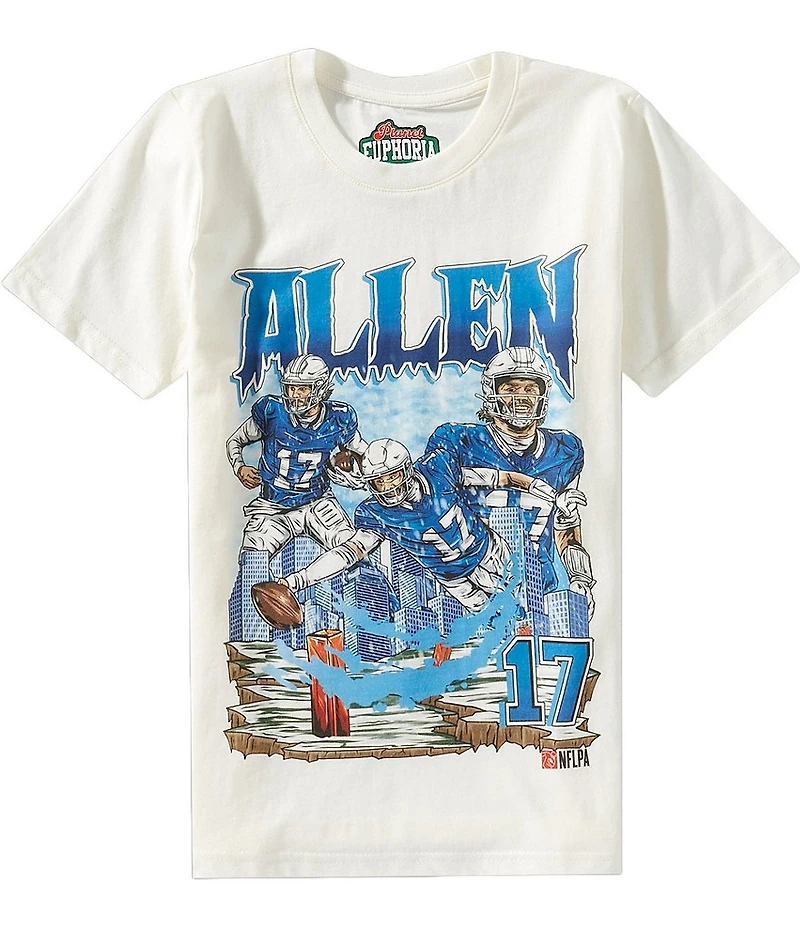 Planet Euphoria Big Boys Short Sleeve Josh Allen T-Shirt
