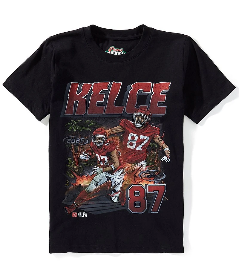 Planet Euphoria Big Boys Short Sleeve Travis Kelce T-Shirt