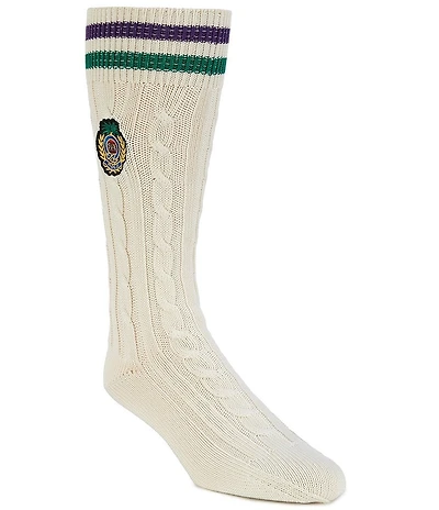 Polo Ralph Lauren Cotton Cricket Cable Socks