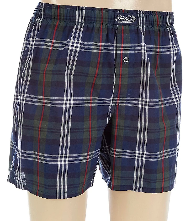 Polo Ralph Lauren Plaid Woven Boxers