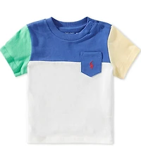 Polo Ralph Lauren Baby Boys Short Sleeve Pocket T-Shirt