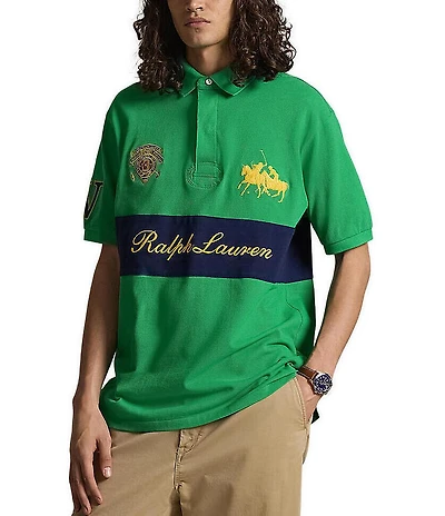 Polo Ralph Lauren Big & Tall Classic Fit Dual Player Mesh Short Sleeve Polo Shirt