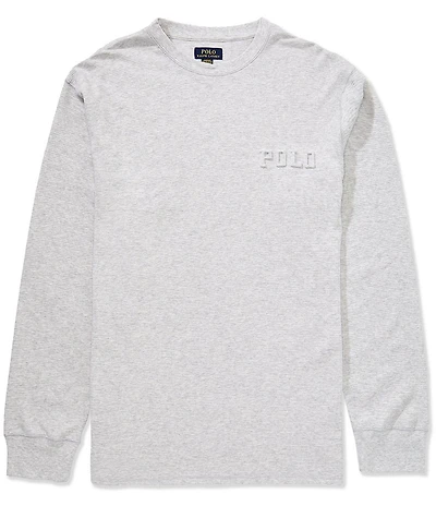 Polo Ralph Lauren Big & Tall Embossed Thermal Crew Neck Sleep Shirt