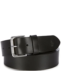 Polo Ralph Lauren Big & Tall Saddle Patch Full-Grain Leather Belt