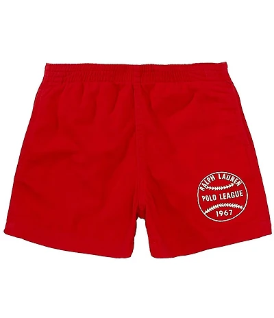 Polo Ralph Lauren Big Boys 8-20 Baseball-Print Twill Shorts