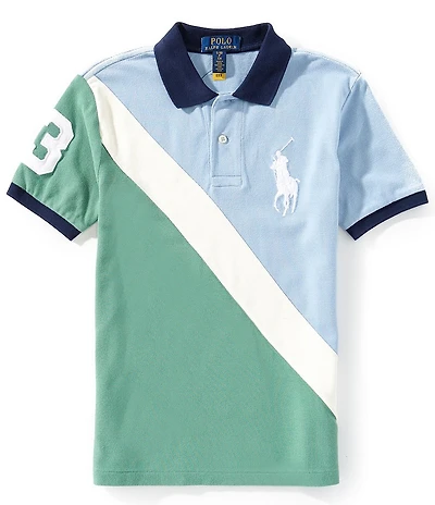 Polo Ralph Lauren Big Boys Short-Sleeve Big Pony Mesh Polo Shirt
