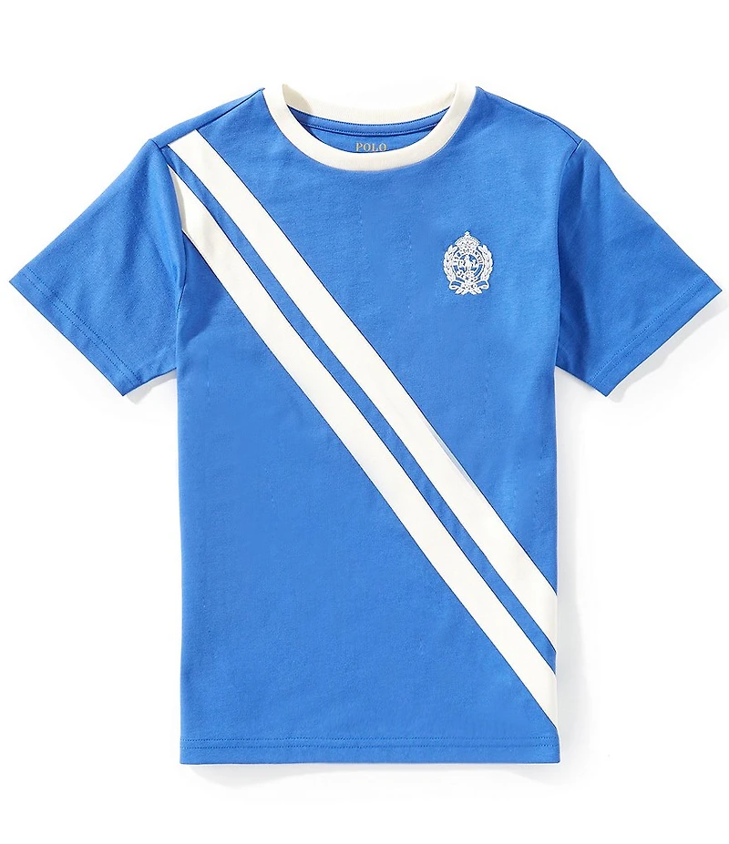 Polo Ralph Lauren Big Boys Short-Sleeve Crest Jersey T-Shirt