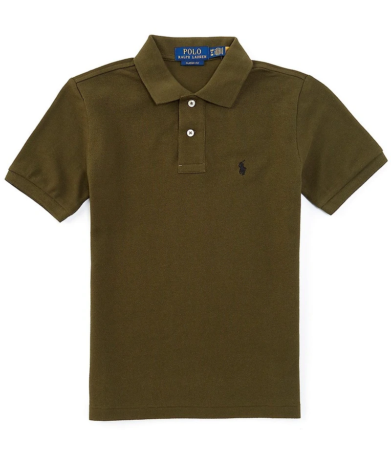 Polo Ralph Lauren Big Boys 8-20 Short Sleeve Iconic Mesh Pony Polo Shirt