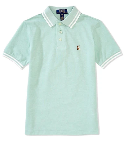 Polo Ralph Lauren Big Boys Short-Sleeve Oxford Mesh Polo Shirt