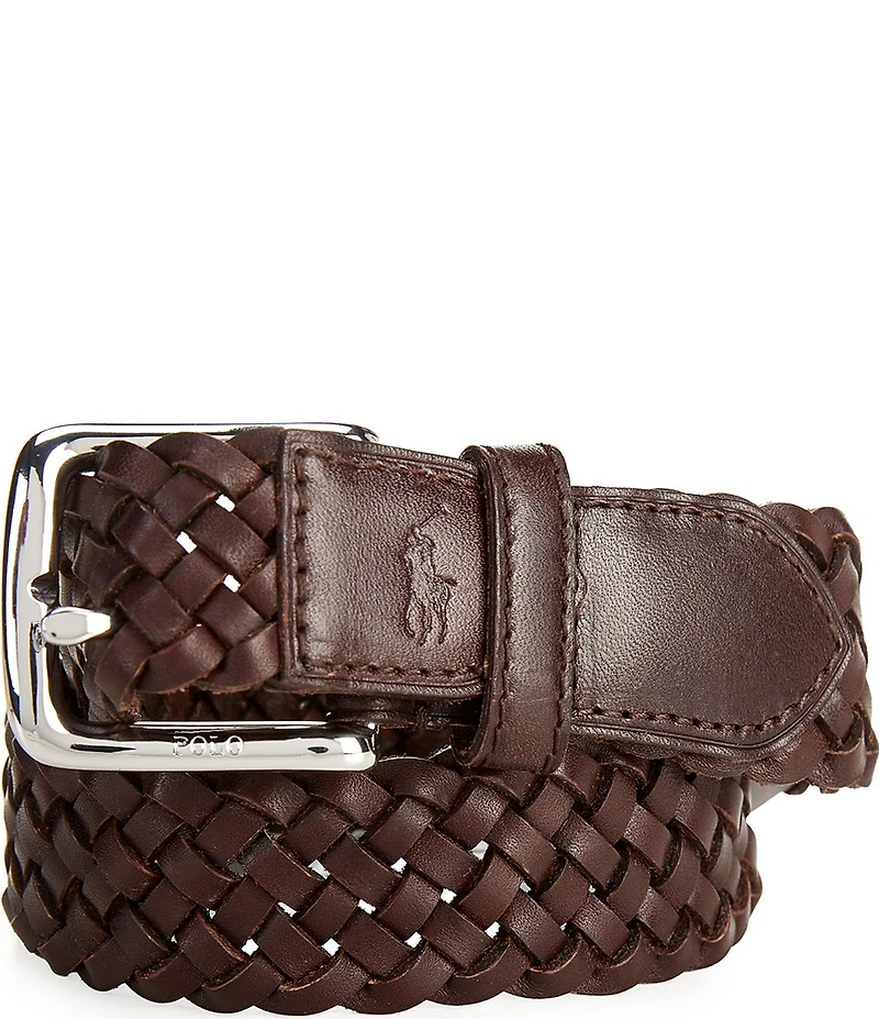 Polo Ralph Lauren Big Boys Braided Leather Belt