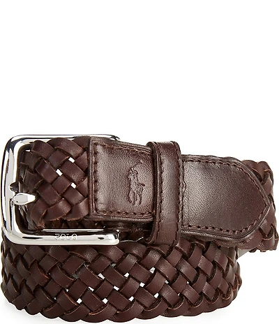 Polo Ralph Lauren Big Boys Braided Leather Belt
