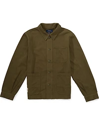 Polo Ralph Lauren Big Boys Long Sleeve Herringbone Utility Jacket