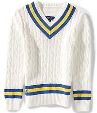 Polo Ralph Lauren Big Boys Long-Sleeve Iconic Cricket Sweater