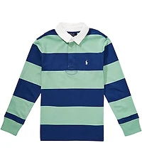 Polo Ralph Lauren Big Boys Long-Sleeve Iconic Rugby Shirt