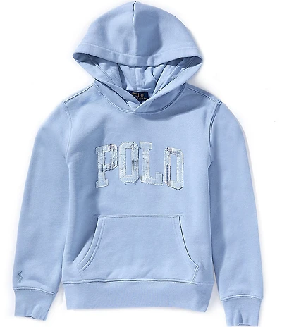 Polo Ralph Lauren Big Boys Long Sleeve Logo Fleece Hoodie