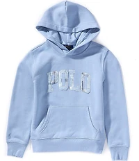 Polo Ralph Lauren Big Boys Long Sleeve Logo Fleece Hoodie