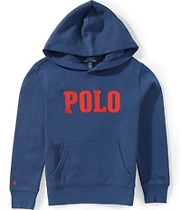 Polo Ralph Lauren Big Boys Long-Sleeve Logo Fleece Hoodie