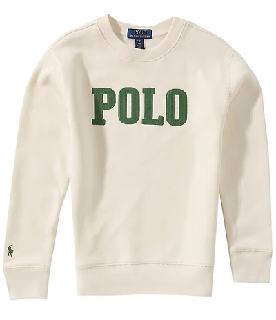 Polo Ralph Lauren Big Boys Long Sleeve Logo Fleece Sweatshirt