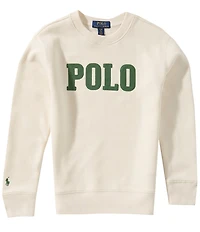 Polo Ralph Lauren Big Boys Long Sleeve Logo Fleece Sweatshirt