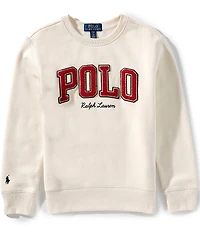Polo Ralph Lauren Big Boys Long-Sleeve Logo Fleece Sweatshirt