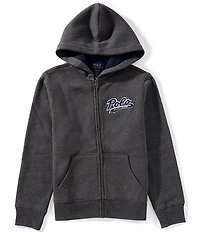 Polo Ralph Lauren Big Boys Long-Sleeve Logo Hooded Fleece Jacket