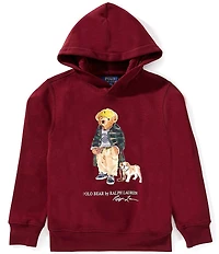 Polo Ralph Lauren Big Boys Long-Sleeve Polo Bear Fleece Hoodie