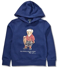Polo Ralph Lauren Big Boys Long-Sleeve Polo Bear Fleece Hoodie