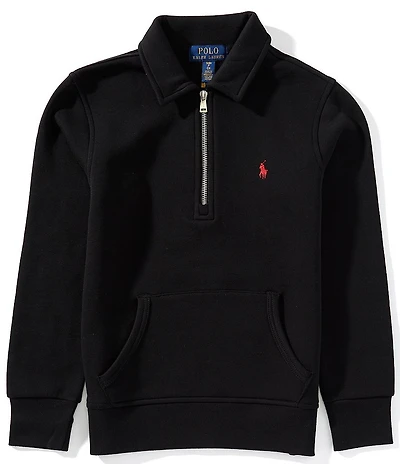 Polo Ralph Lauren Big Boys Long-Sleeve Quarter-Zip Fleece Pullover