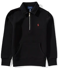 Polo Ralph Lauren Big Boys Long-Sleeve Quarter-Zip Fleece Pullover