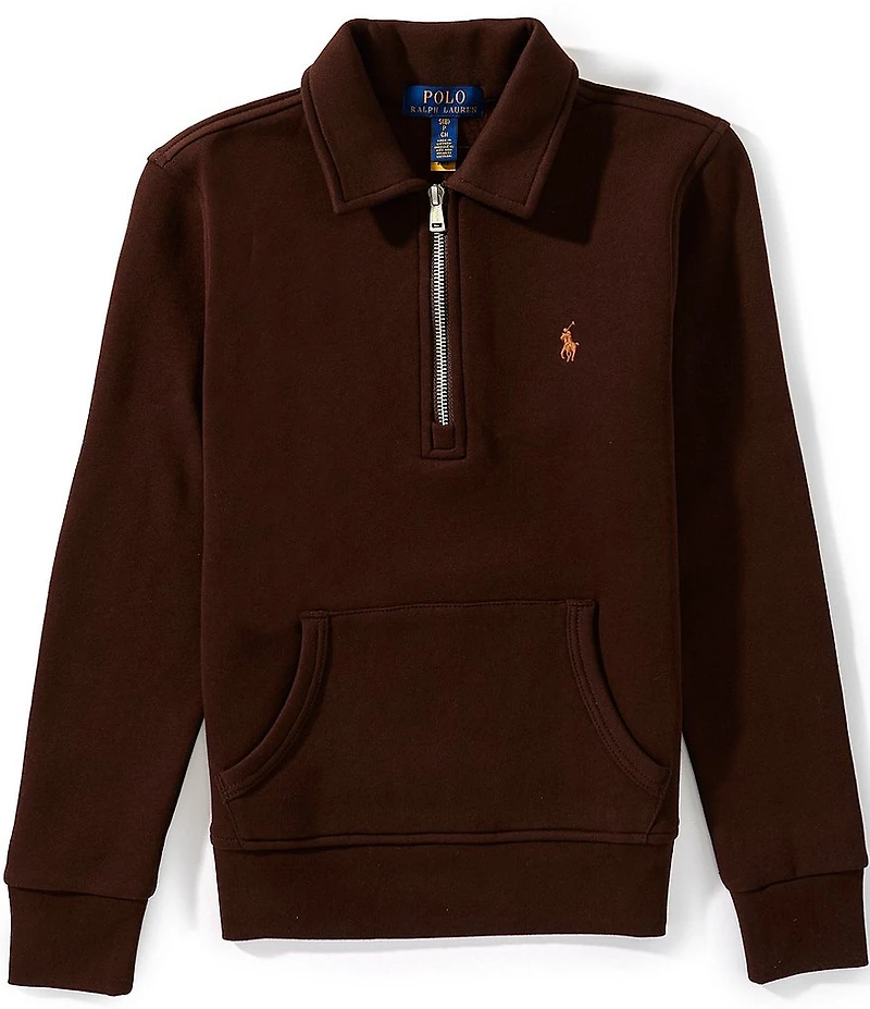 Polo Ralph Lauren Big Boys Long Sleeve Quarter Zip Pullover