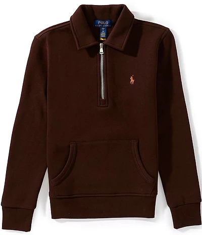 Polo Ralph Lauren Big Boys Long Sleeve Quarter Zip Pullover
