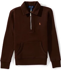 Polo Ralph Lauren Big Boys Long Sleeve Quarter Zip Pullover