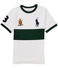 Polo Ralph Lauren Big Boys Short-Sleeve Big Pony 20th Anniversary Crest T-Shirt