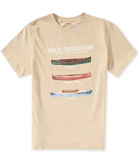Polo Ralph Lauren Big Boys Short-Sleeve Graphic Jersey T-Shirt
