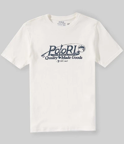 Polo Ralph Lauren Big Boys Short Sleeve Logo Jersey T-Shirt
