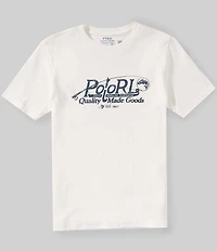 Polo Ralph Lauren Big Boys Short Sleeve Logo Jersey T-Shirt