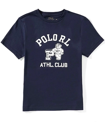 Polo Ralph Lauren Big Boys Short-Sleeve Logo Jersey T-Shirt