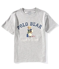 Polo Ralph Lauren Big Boys Short-Sleeve Polo Bear Jersey T-Shirt