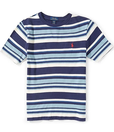 Polo Ralph Lauren Big Boys Short-Sleeve Striped Jersey T-Shirt