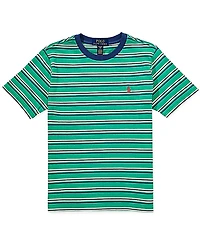 Polo Ralph Lauren Big Boys Short-Sleeve Striped Jersey T-Shirt