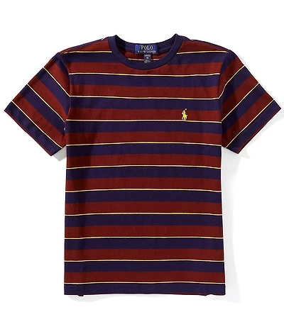 Polo Ralph Lauren Big Boys Short-Sleeve Striped Jersey T-Shirt
