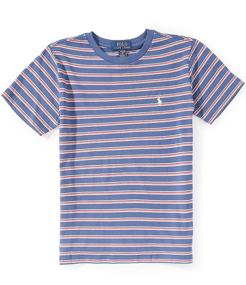 Polo Ralph Lauren Big Boys Short-Sleeve Striped T-Shirt