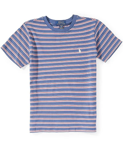 Polo Ralph Lauren Big Boys Short-Sleeve Striped T-Shirt