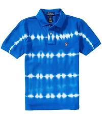 Polo Ralph Lauren Big Boys Short Sleeve Tie-Dye Mesh Polo Shirt