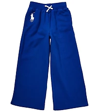 Polo Ralph Lauren Big Girls Big Pony Wide-Leg Fleece Jogger Pants