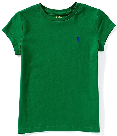 Polo Ralph Lauren Big Girls Cap-Sleeve Jersey T-Shirt