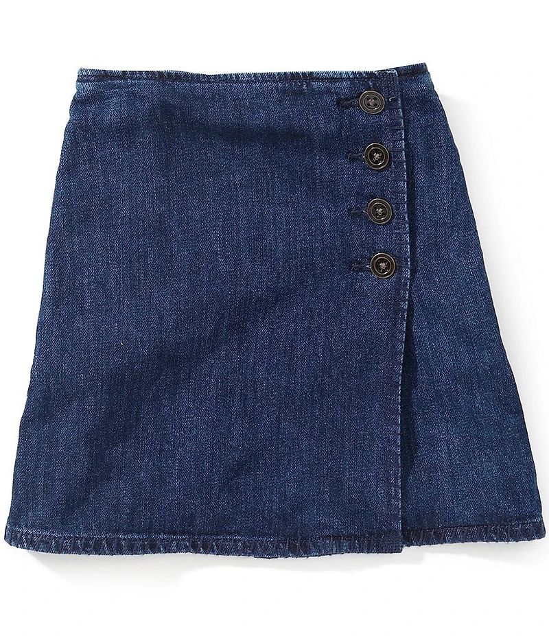 Polo Ralph Lauren Big Girls Denim Wrap Skirt