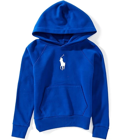 Polo Ralph Lauren Big Girls Long-Sleeve Big Pony Fleece Hoodie